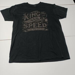 K1 Racing Men Large T-Shirt King Of Speed High Performance Cotton Blend Tee L